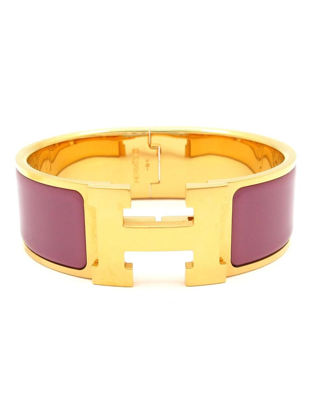Hermes Clic Clac H Gold Purple Hardware #367196H83B